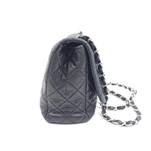 Load image into Gallery viewer, Chanel Classic Flap Large Lambskin Bag Black/Silver