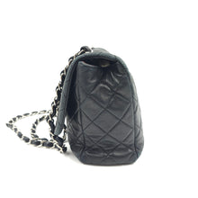 Load image into Gallery viewer, Chanel Classic Flap Large Lambskin Bag Black/Silver
