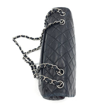 Load image into Gallery viewer, Chanel Classic Flap Large Lambskin Bag Black/Silver