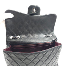 Load image into Gallery viewer, Chanel Classic Flap Large Lambskin Bag Black/Silver