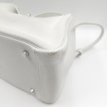 Load image into Gallery viewer, Hermes Clemence White Lindy 34 TWS