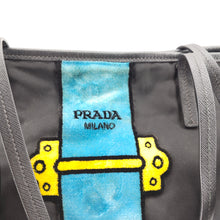 Load image into Gallery viewer, Prada Fabric Velvet Tote Bag