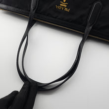 Load image into Gallery viewer, Prada Tessuto Nylon Saffiano Tote Black TWS