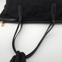 Load image into Gallery viewer, Prada Tessuto Nylon Saffiano Tote Black TWS