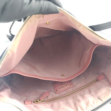 Load image into Gallery viewer, Prada Tessuto Nylon Saffiano Tote Black TWS