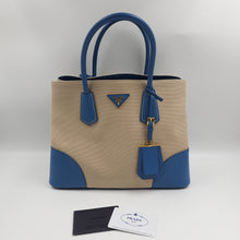 Load image into Gallery viewer, Prada Canvas Canapa Double Bag TWS