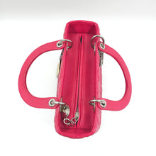 Load image into Gallery viewer, Christian Dior caviar leather medium cannage LadyDior bag (2015) TWS