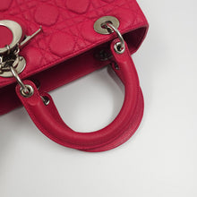 Load image into Gallery viewer, Christian Dior caviar leather medium cannage LadyDior bag (2015) TWS