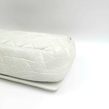 Load image into Gallery viewer, Chanel white quilted leather pondicherry flap bag TWS
