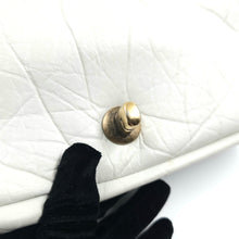 Load image into Gallery viewer, Chanel white quilted leather pondicherry flap bag TWS
