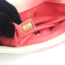 Load image into Gallery viewer, Chanel Caviar Ombre white rose quilted chain Classic Flap Bag