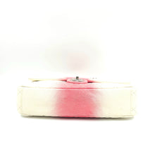 Load image into Gallery viewer, Chanel Caviar Ombre white rose quilted chain Classic Flap Bag