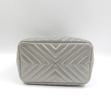 Load image into Gallery viewer, Chanel metallic calfskin chevron urban spirit bucket bag