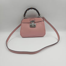 Load image into Gallery viewer, Gucci Lady Lock Bamboo Handle Bag