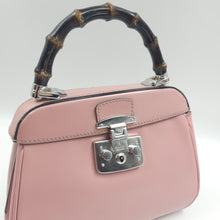 Load image into Gallery viewer, Gucci Lady Lock Bamboo Handle Bag