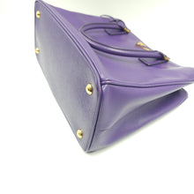 Load image into Gallery viewer, Prada Purple Saffiano Lux Leather Galleria tote TWS