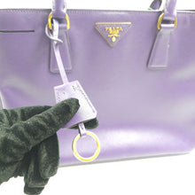 Load image into Gallery viewer, Prada Purple Saffiano Lux Leather Galleria tote TWS