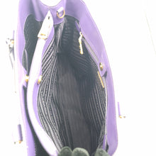 Load image into Gallery viewer, Prada Purple Saffiano Lux Leather Galleria tote TWS