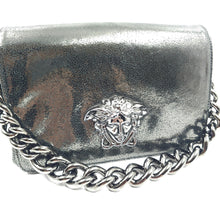 Load image into Gallery viewer, Versace Black Leather Medusa Palazzo Sultan Shoulder Bag TWS