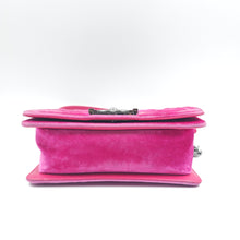 Load image into Gallery viewer, Chanel Pink Velvet Small LeBoy Bag TWS