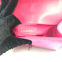 Load image into Gallery viewer, Chanel Pink Velvet Small LeBoy Bag TWS
