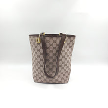 Load image into Gallery viewer, Gucci Pink GG Canvas tote bag TWS