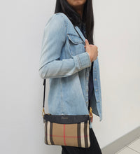 Load image into Gallery viewer, Burberry House Check Peyton Crossbody Bag TWS