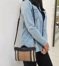 Load image into Gallery viewer, Burberry House Check Peyton Crossbody Bag TWS
