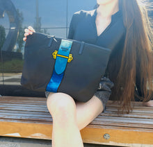 Load image into Gallery viewer, Prada Fabric Velvet Tote Bag