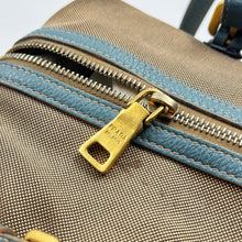 Load image into Gallery viewer, Prada Logo Jacquard Bauletto Bag TWS