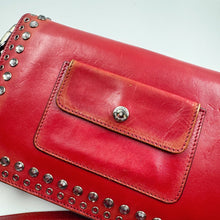 Load image into Gallery viewer, Prada Studded Grommet Sound Lock Crossbody Bag TWS