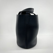 Load image into Gallery viewer, Hermes Black Clemence In-The-Loop 18 TWS