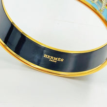 Load image into Gallery viewer, Hermes concours enamel bangle bracelet TWS