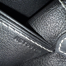 Load image into Gallery viewer, Hermès Black Leather Roulis 23