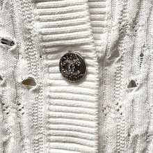 Load image into Gallery viewer, Chanel Cruise White Cardigan