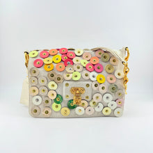 Load image into Gallery viewer, LOUIS VUITTON Polka Dot Fleurs Viviane Bag