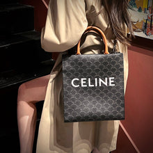 Load image into Gallery viewer, Celine Triomphe Vertical Cabas Tote Bag TWS
