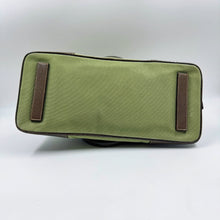 Load image into Gallery viewer, Prada Enameled Metal Triangle Dome Handbag TWS