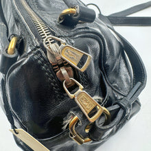 Load image into Gallery viewer, Yves Saint Laurent Black Patent Leather Bag TWS