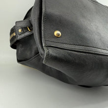 Load image into Gallery viewer, Yves Saint Laurent Black Lambskin Cabas Handbag