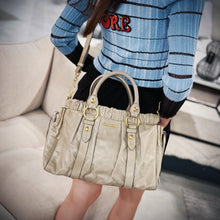 Load image into Gallery viewer, Miu Miu Vitello Shine Satchel Leather Bag TWS