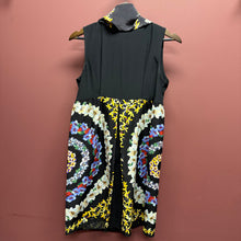 Load image into Gallery viewer, MSGM 100% Silk Printed Cape- Style Dress