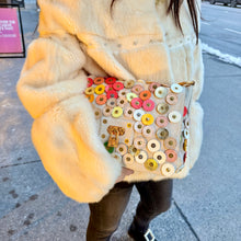 Load image into Gallery viewer, LOUIS VUITTON Polka Dot Fleurs Viviane Bag