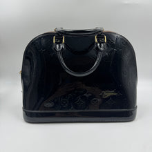 Load image into Gallery viewer, Louis Vuitton Black Monogram Vernis Alma Bag TWS