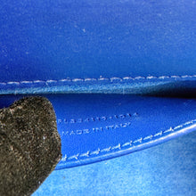 Load image into Gallery viewer, Saint Laurent Blue Calfskin Small Monogram Kate Tassel Bag TWS