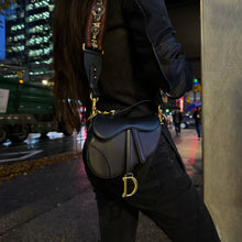 Load image into Gallery viewer, Christian Dior Goat Leather Mini Saddle Bag TWS