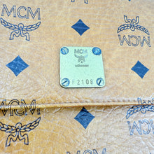 Load image into Gallery viewer, MCM Brown Visetos Leather Chain Crossbody