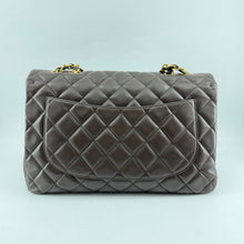 Load image into Gallery viewer, Chanel Brown Lambskin Jumbo Classic Flap Bag TWS