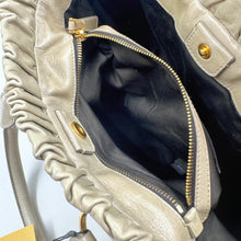 Load image into Gallery viewer, Miu Miu Vitello Shine Satchel Leather Bag TWS