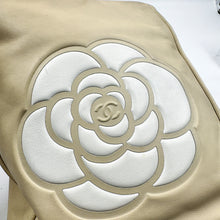 Load image into Gallery viewer, Chanel Lambskin Logo Camellia Tote Bag TWS